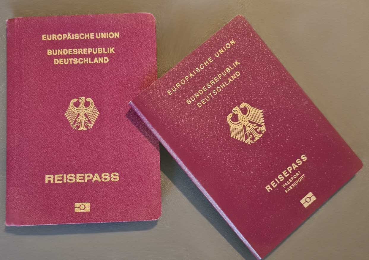 Neuer deutsche Pass