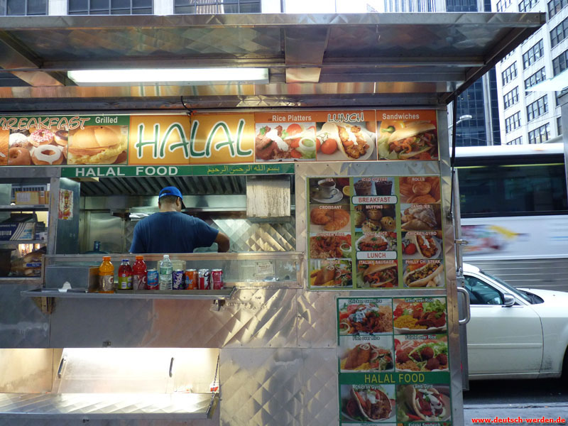 New York - Manhattan - Halal Food | Deutsch-Werden.de