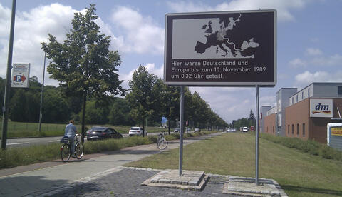 Berlin-Brandenburg DDR Grenze