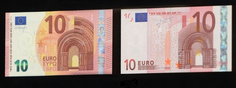 Der neue Zehn Euro Schein