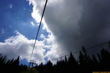Sniezka / Sněžka an der Grenze zwischen Polen und Tschechien - Riesengebirge