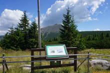 Sniezka / Sněžka an der Grenze zwischen Polen und Tschechien - Riesengebirge