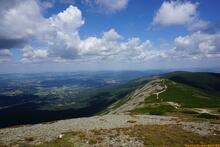 Sniezka / Sněžka an der Grenze zwischen Polen und Tschechien - Riesengebirge