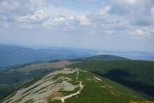Sniezka / Sněžka an der Grenze zwischen Polen und Tschechien - Riesengebirge