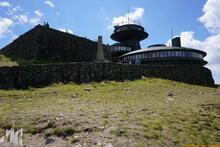 Sniezka / Sněžka an der Grenze zwischen Polen und Tschechien - Riesengebirge