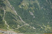 Sniezka / Sněžka an der Grenze zwischen Polen und Tschechien - Riesengebirge