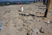 Sniezka / Sněžka an der Grenze zwischen Polen und Tschechien - Riesengebirge