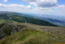 Sniezka / Sněžka an der Grenze zwischen Polen und Tschechien - Riesengebirge