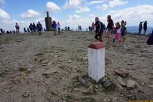 Sniezka / Sněžka an der Grenze zwischen Polen und Tschechien - Riesengebirge