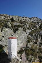 Sniezka / Sněžka an der Grenze zwischen Polen und Tschechien - Riesengebirge