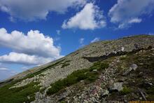 Sniezka / Sněžka an der Grenze zwischen Polen und Tschechien - Riesengebirge