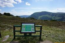 Sniezka / Sněžka an der Grenze zwischen Polen und Tschechien - Riesengebirge