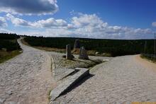 Sniezka / Sněžka an der Grenze zwischen Polen und Tschechien - Riesengebirge