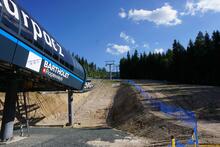 Sniezka / Sněžka an der Grenze zwischen Polen und Tschechien - Riesengebirge