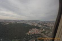 Lissabon, vom Flugzeug aus